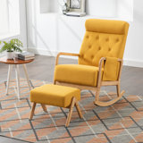 Wayfair | Yellow Rocking Chairs You'll Love in 2023