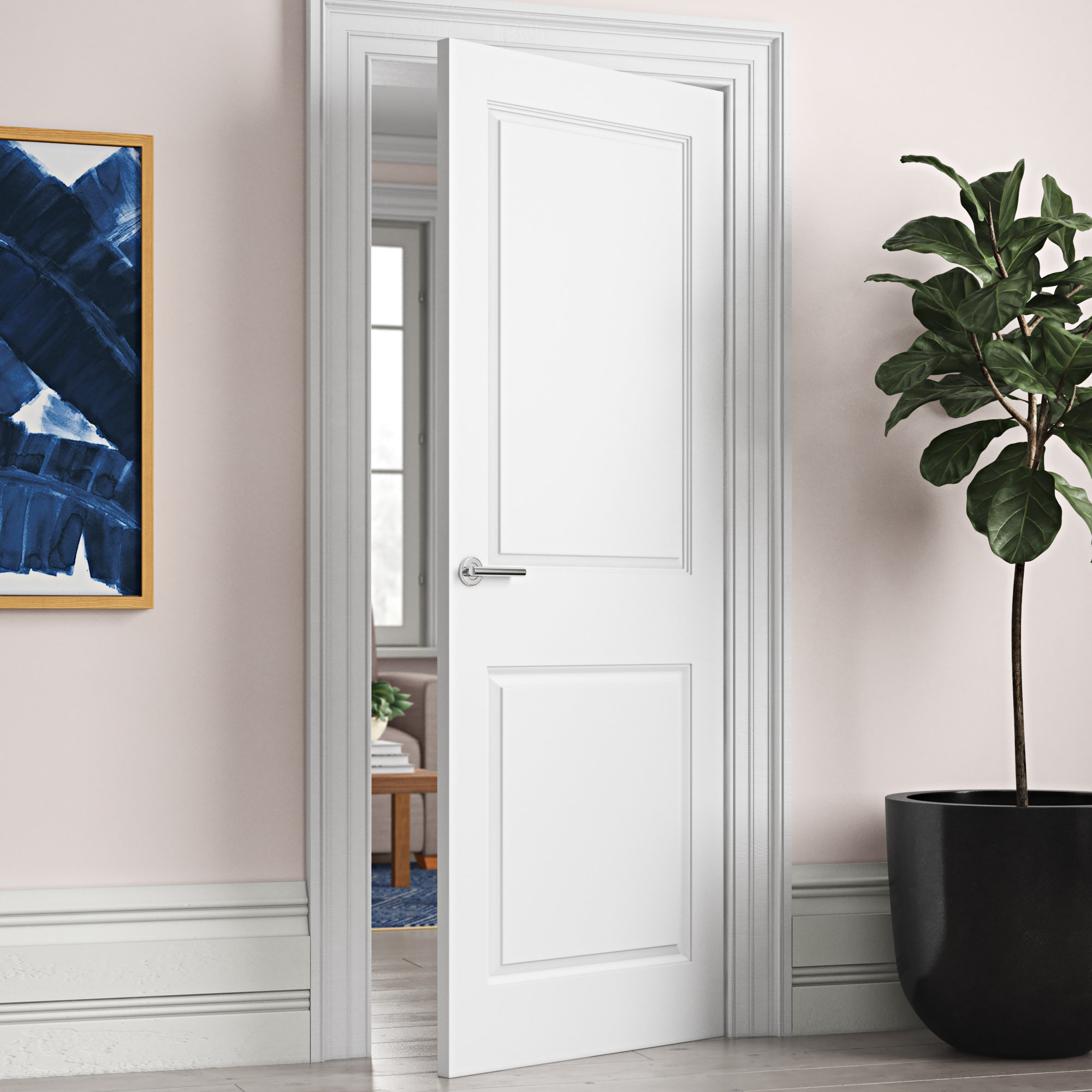 JeldWen Cambridge Internal Door Primed & Reviews Wayfair.co.uk
