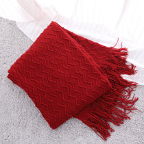 small red throw