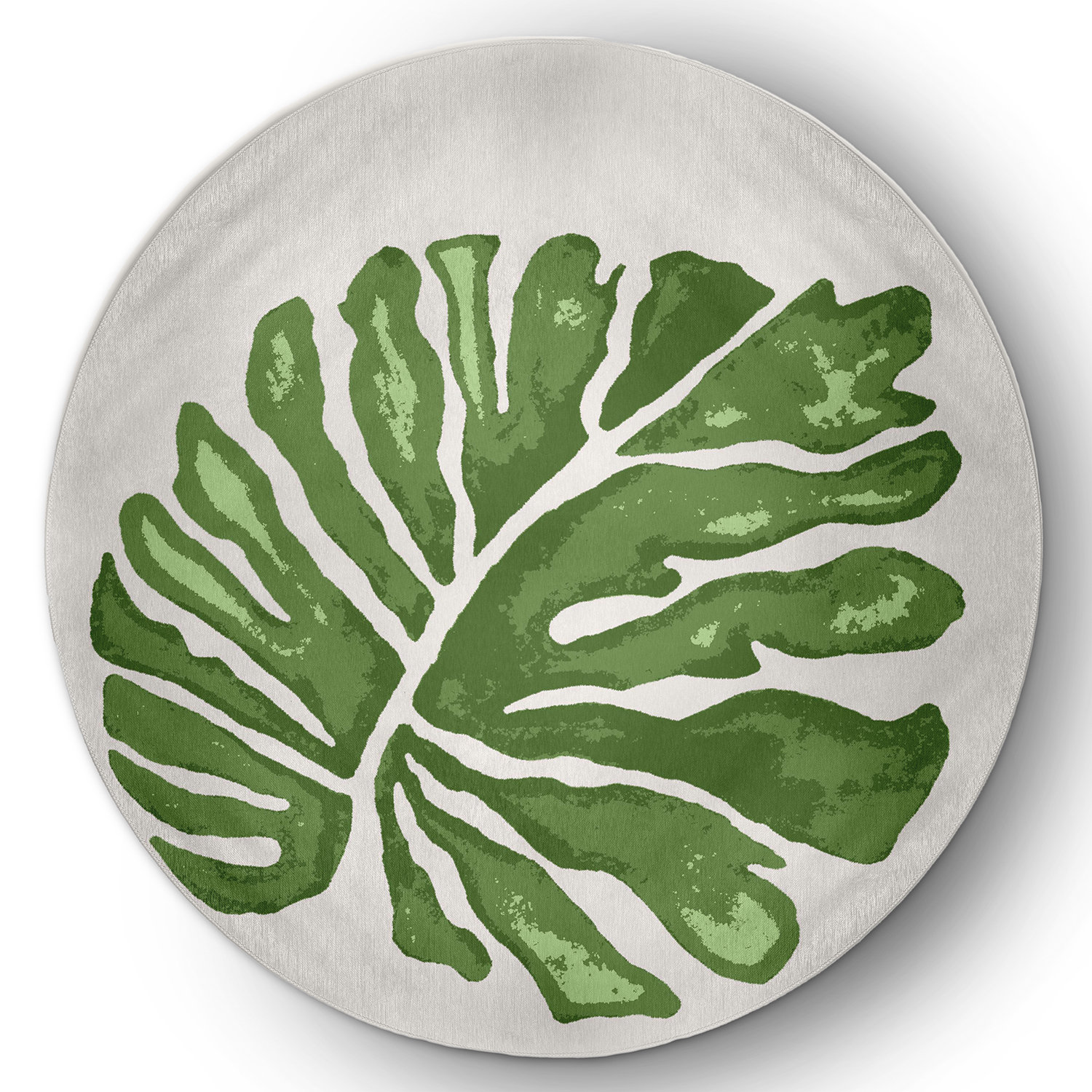 Bayou Breeze Big Leaf Spring Chenille Rug Wayfair