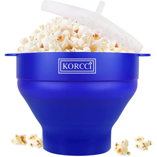 glass hot air popcorn popper