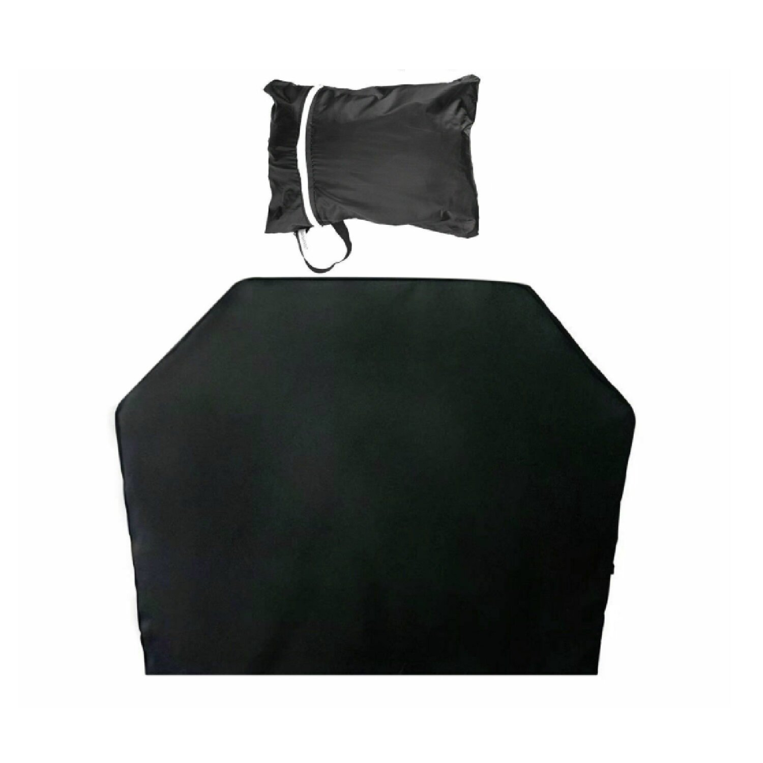 Waterproof Barbeque Grill Cover Outdoor Heavy Duty Protection Round Shape Bag 