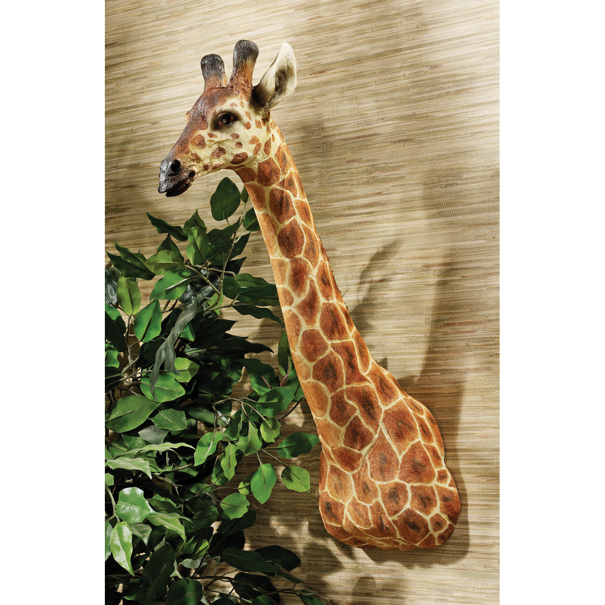 Design Toscano African Giraffe Trophy Wall Décor & Reviews Wayfair