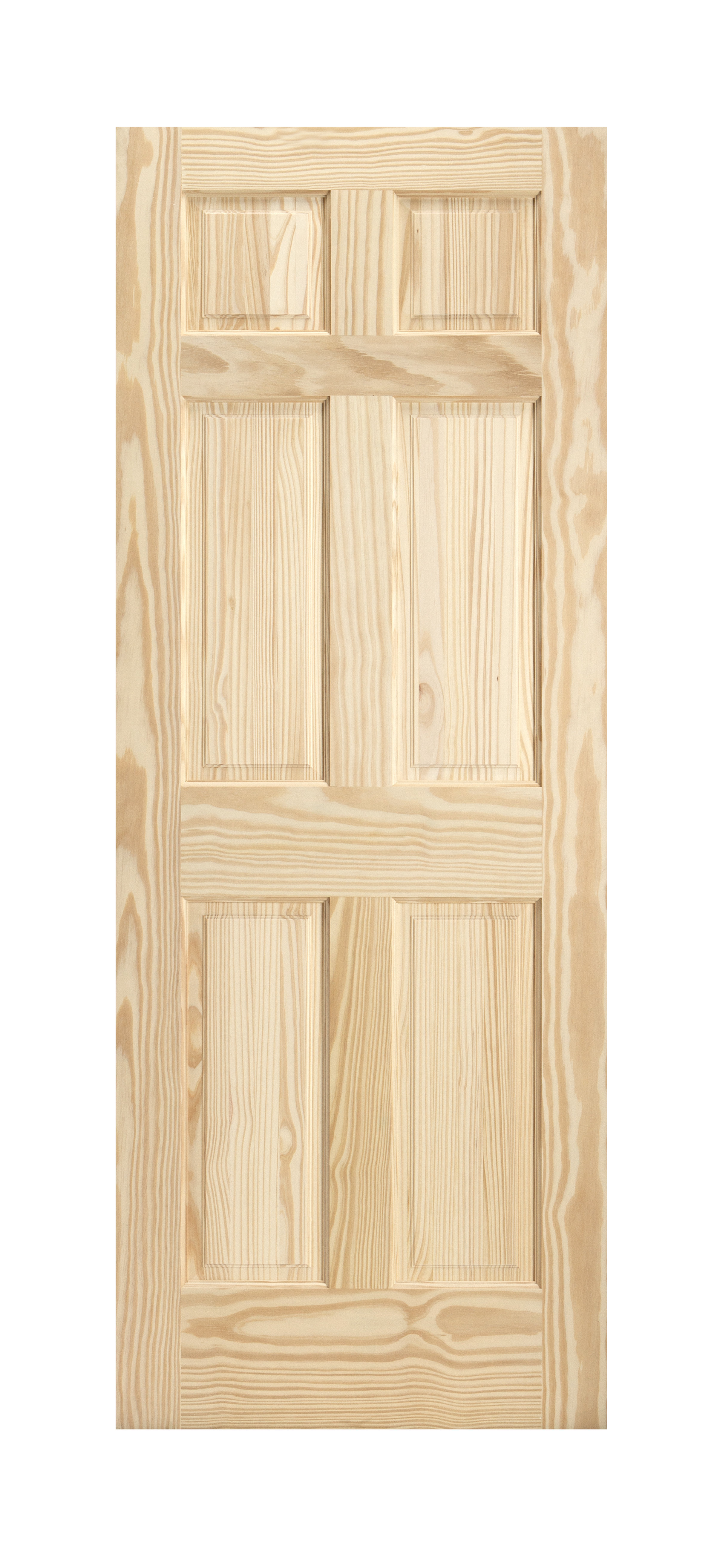 Door to Door Door Company Paneled Solid Wood Unfinished Standard Door