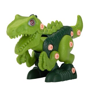 LED Headlight T-Rex Head Torch Dinosaur Toys Kids Realistic Sounds 3 Modes Green 