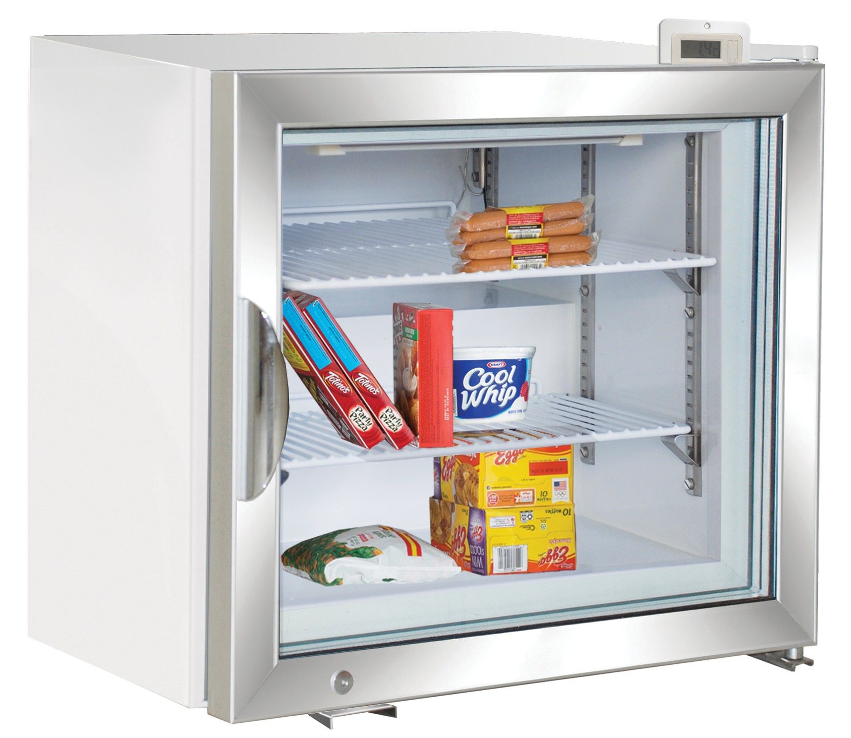 counter height upright freezer