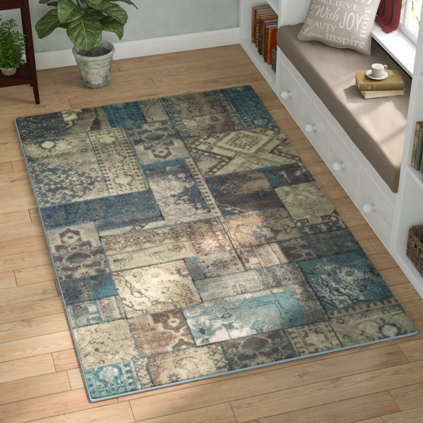 Winston Porter Ramona Machine Woven / Power Loomed Performance Beige ...