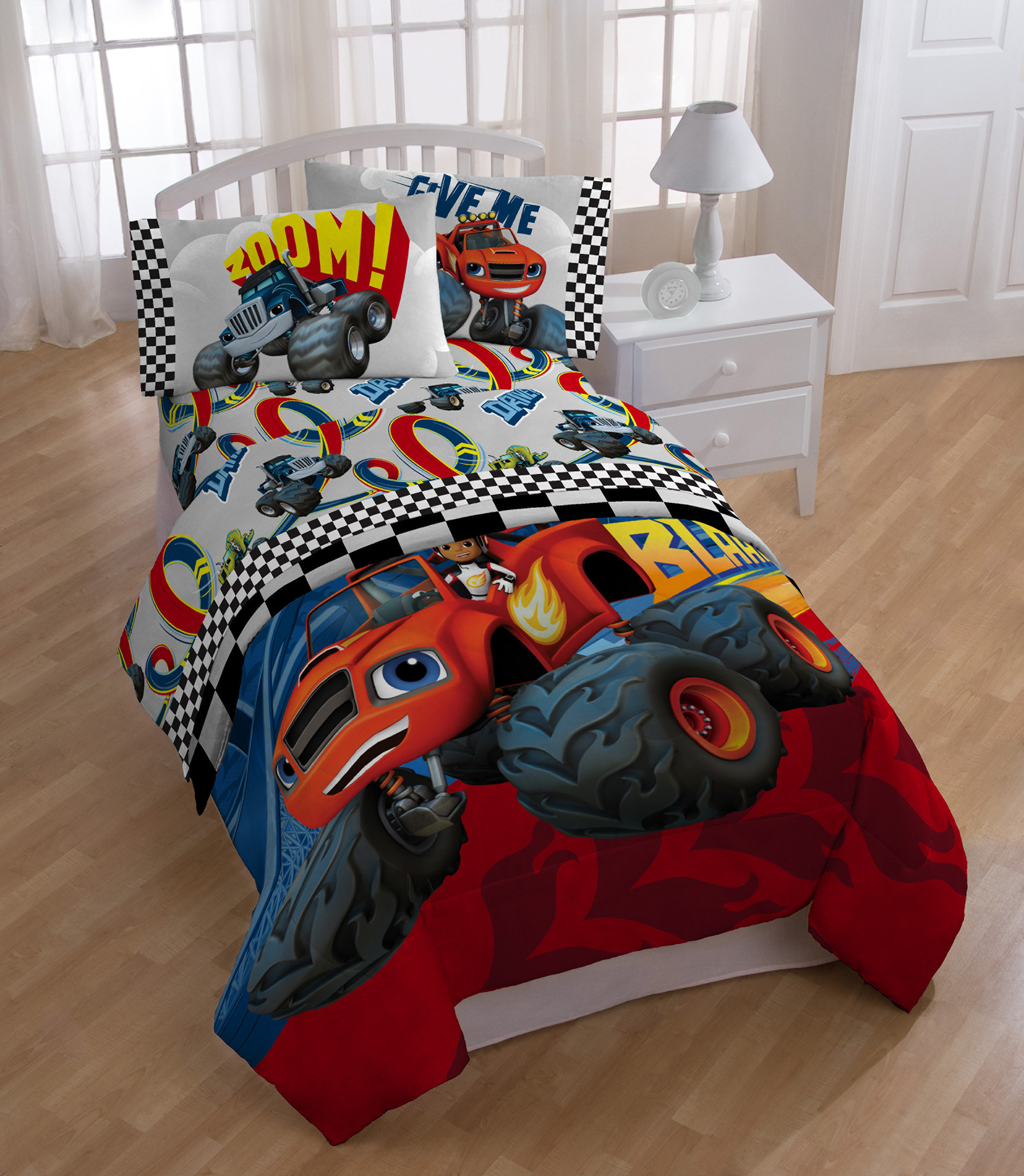 Nickelodeon Blaze Track Microfiber 