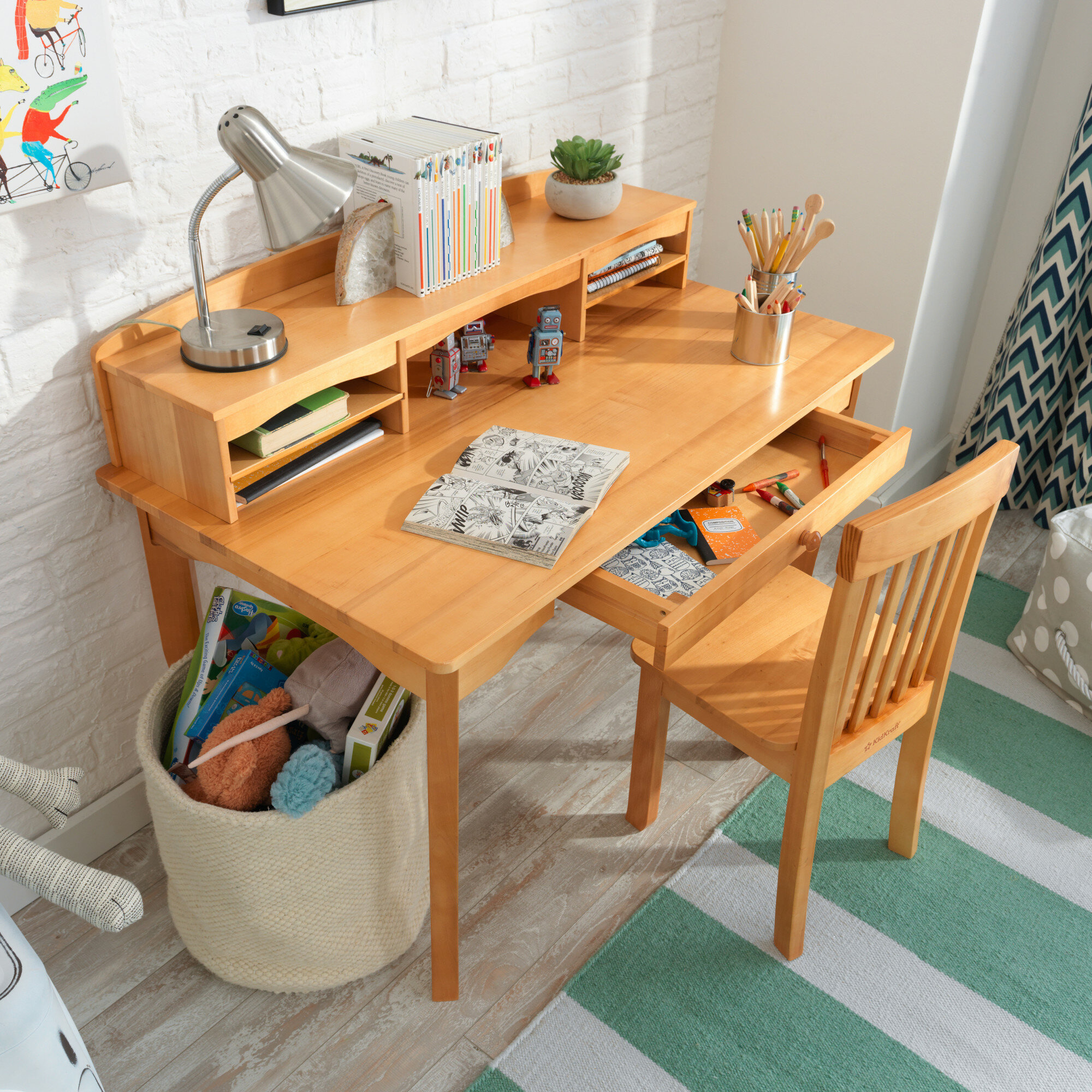 Wayfair   Desk and Chair Set Kids Desks You'll Love in 20