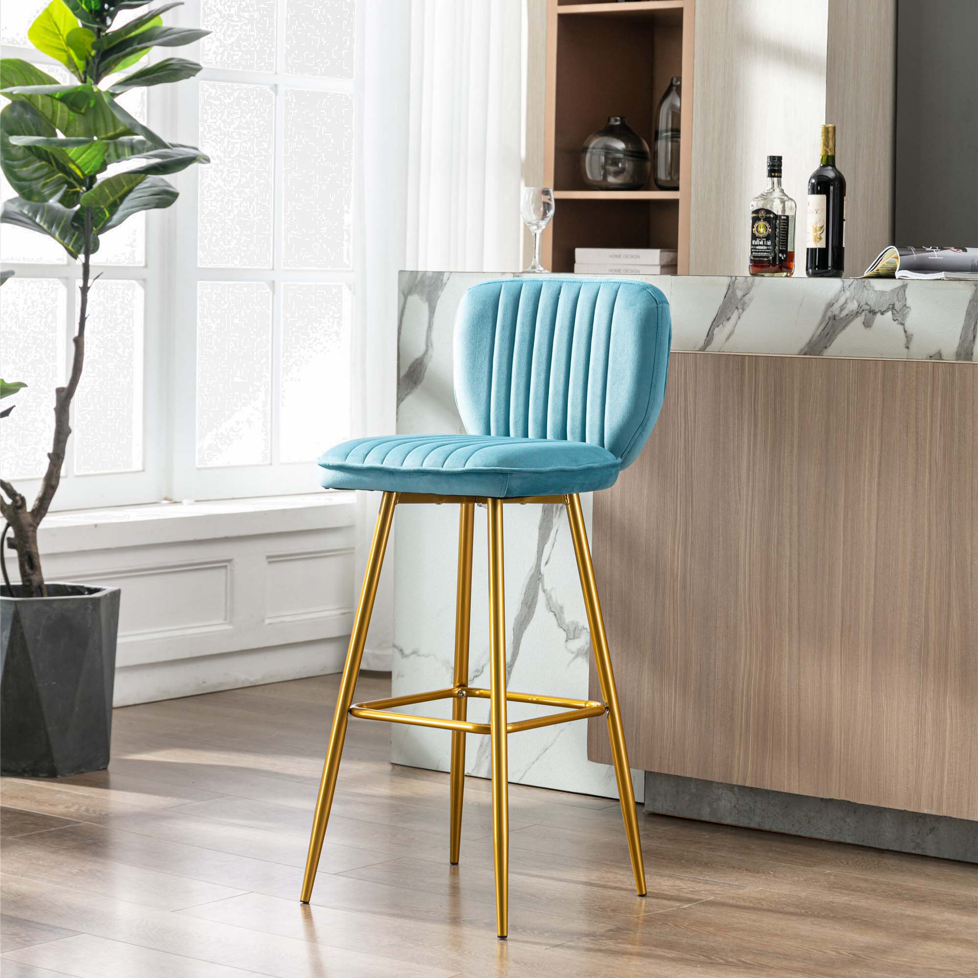Mercer41 Jaylamarie Bar Stool Wayfair