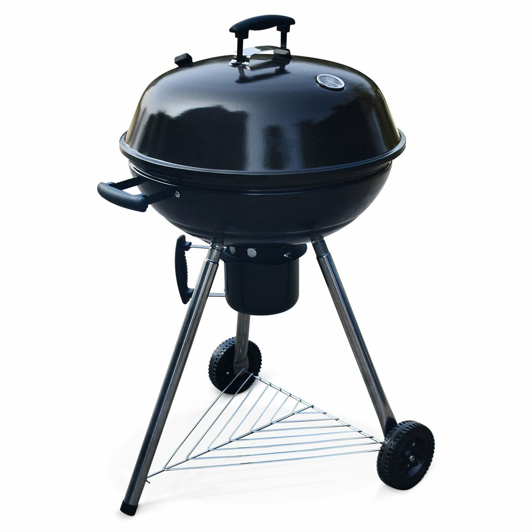 Portable Charcoal Barbecue black,gray