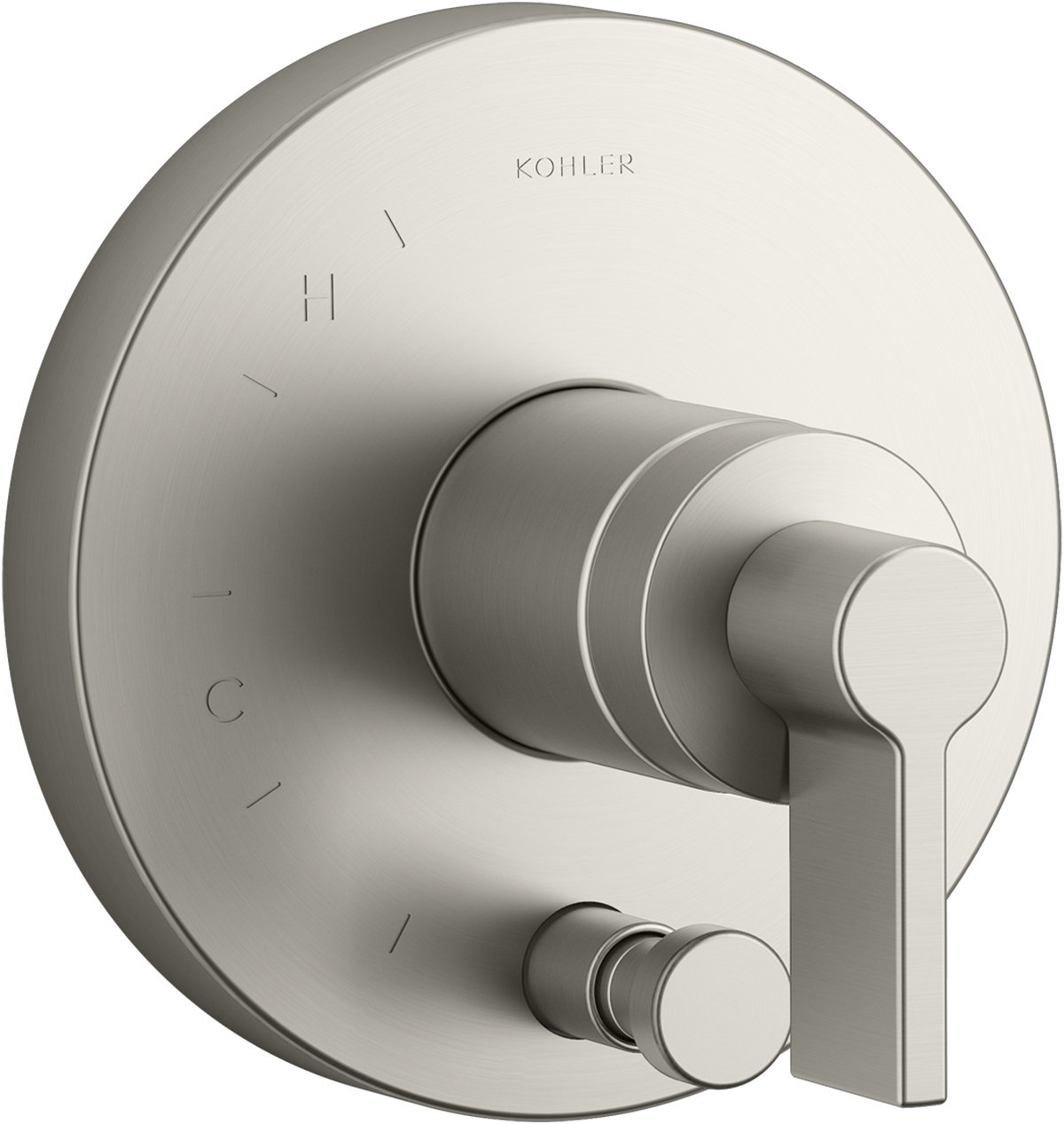 Kohler Components RiteTemp Shower Valve Trim With Diverter And Lever