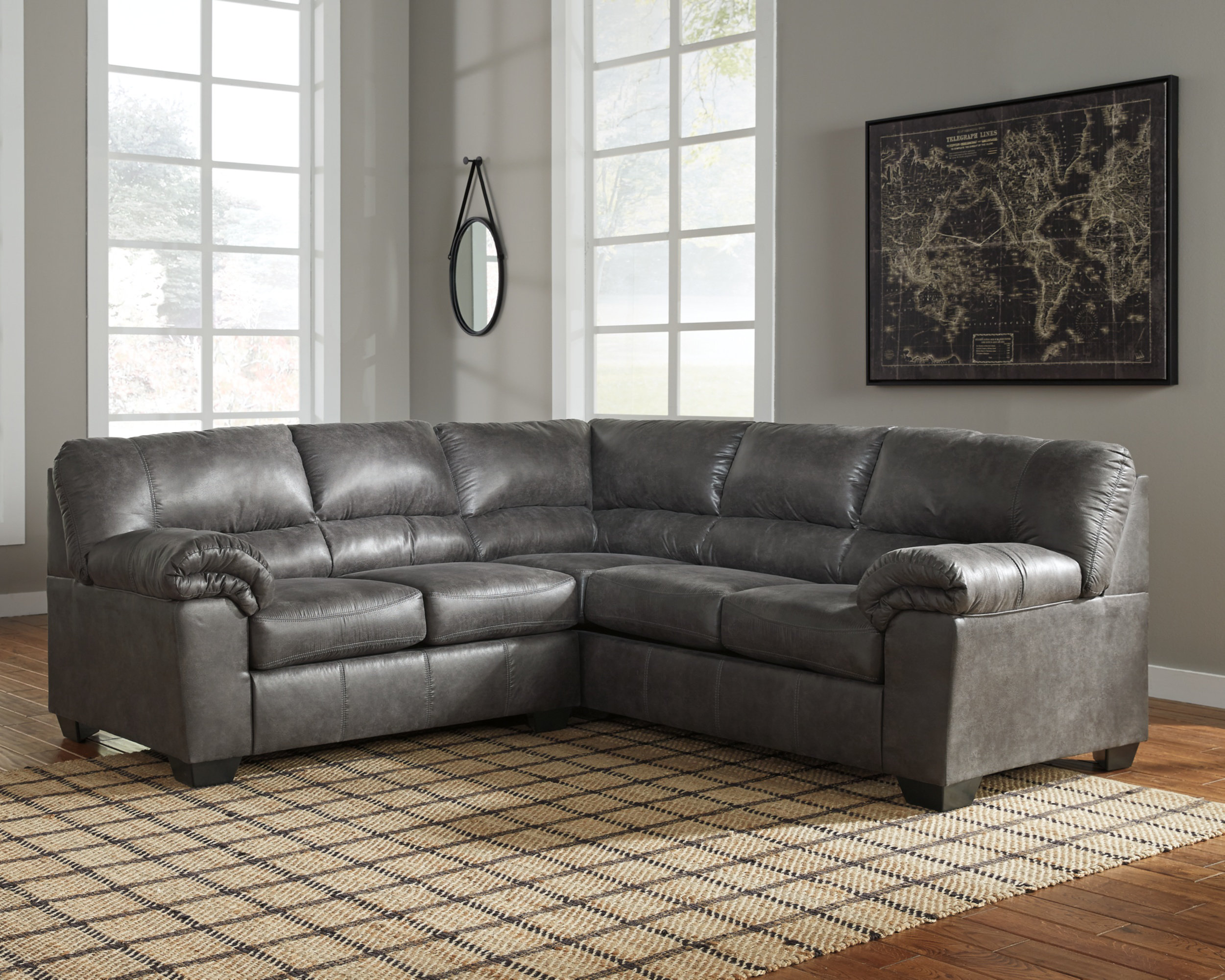 Signature Design by Ashley Bladen 2 Piece Upholstered Sectional