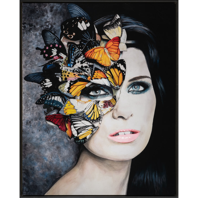 Jeff Schaub Madame Butterfly 1 by Jeff Schaub - Woman wall art