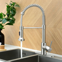 Wayfair | Brushed Nickel Kitchen Faucets
