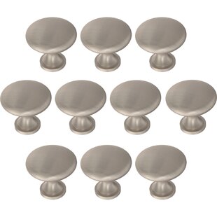 30 PC Satin Nickel Brushed Kitchen Cabinet Square Knobs Pulls 31MM free shipping 