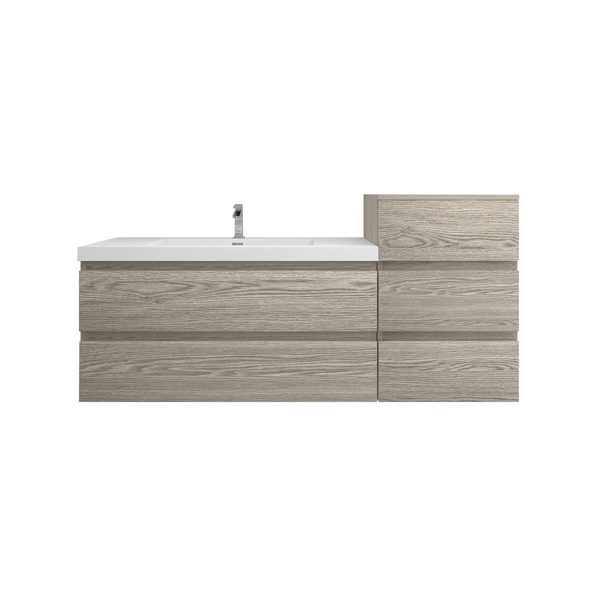 Morenobath Moreno Bailey 61'' Wall Mounted Single Bathroom Vanity with