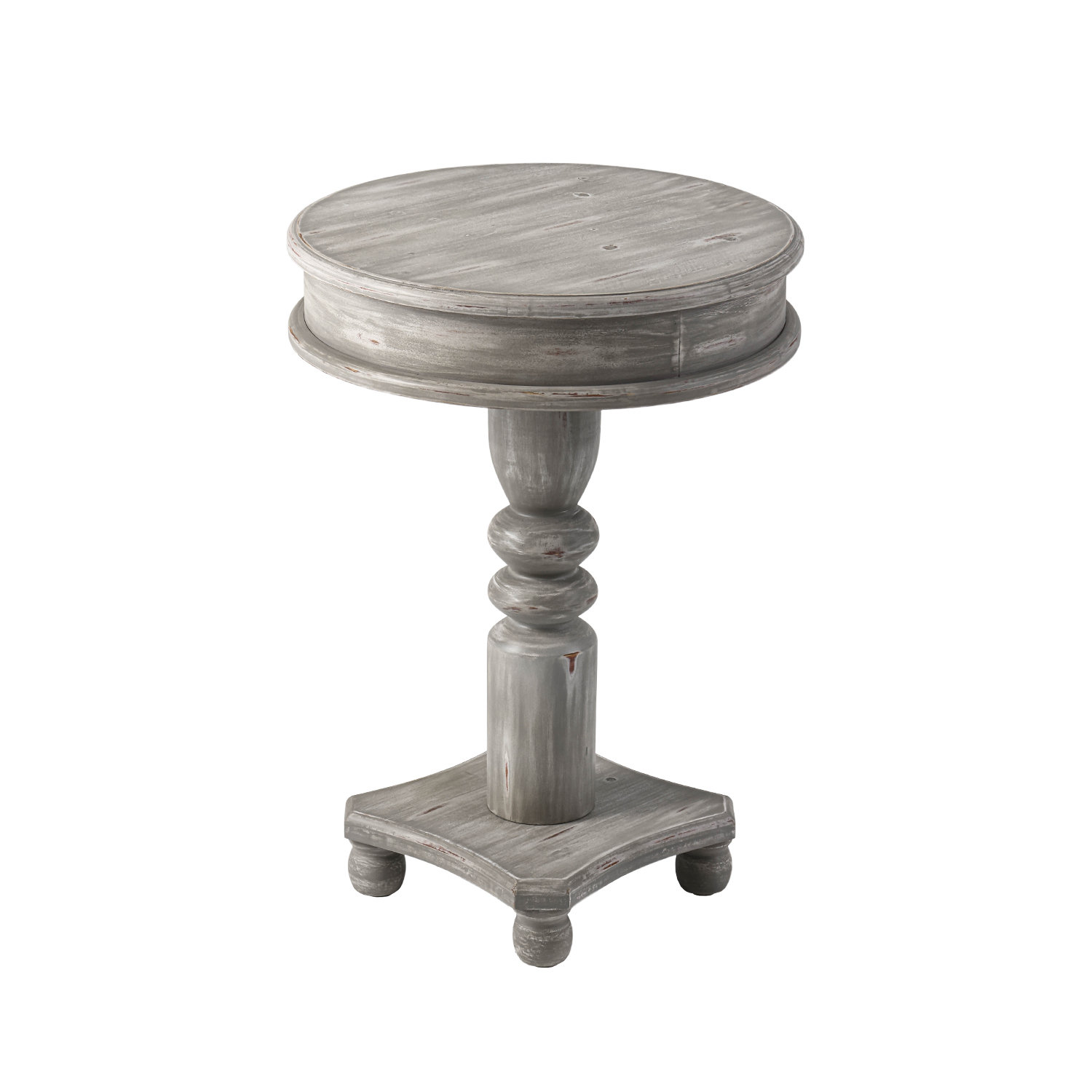 Ophelia & Co. 29'' Tall Pedestal End Table Wayfair