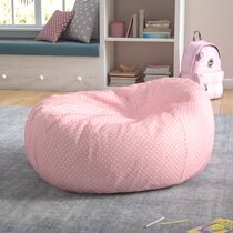 Light Pink Bean Bag Chair | Wayfair