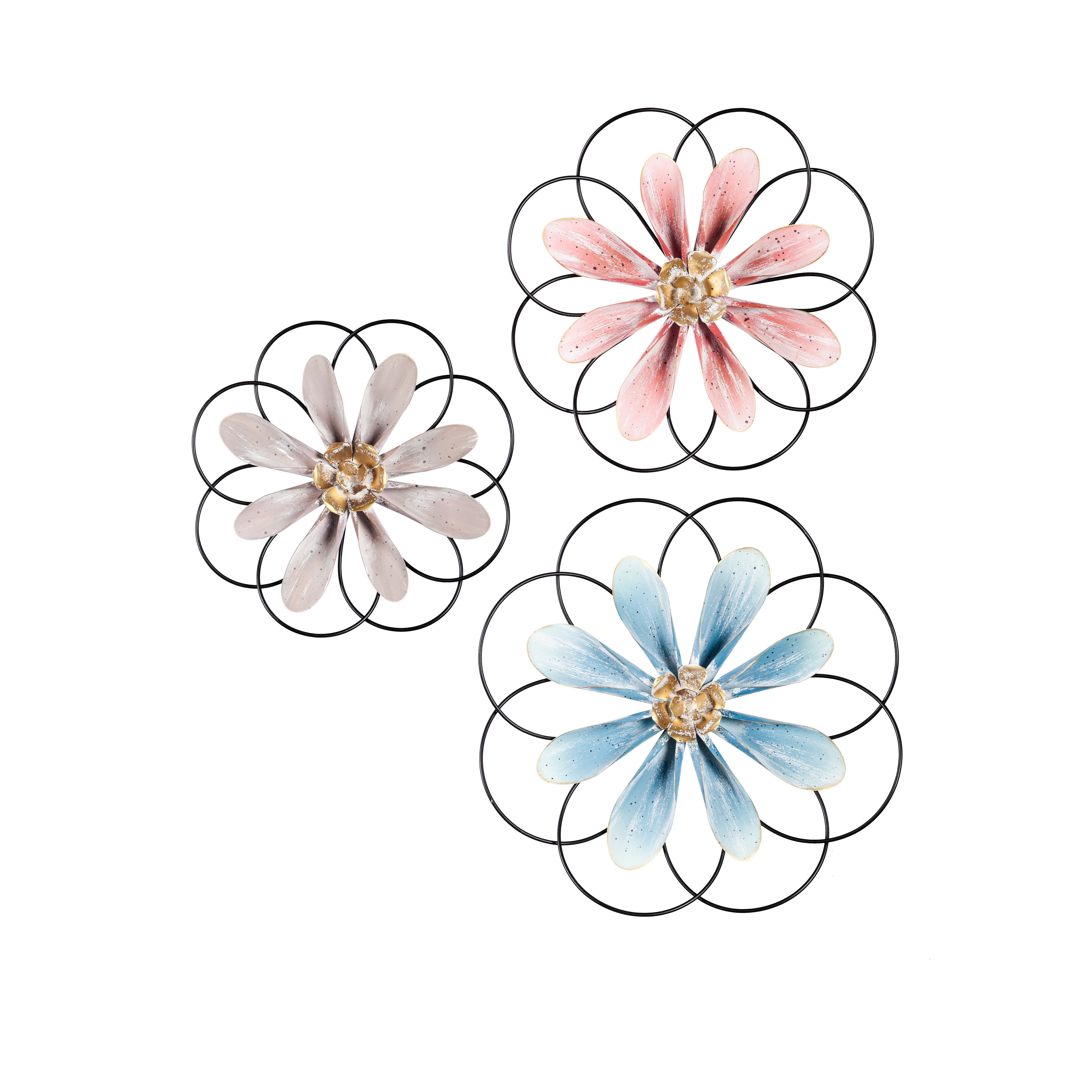 Red Barrel Studio® 3 Piece Floral Wall Décor Set Wayfair