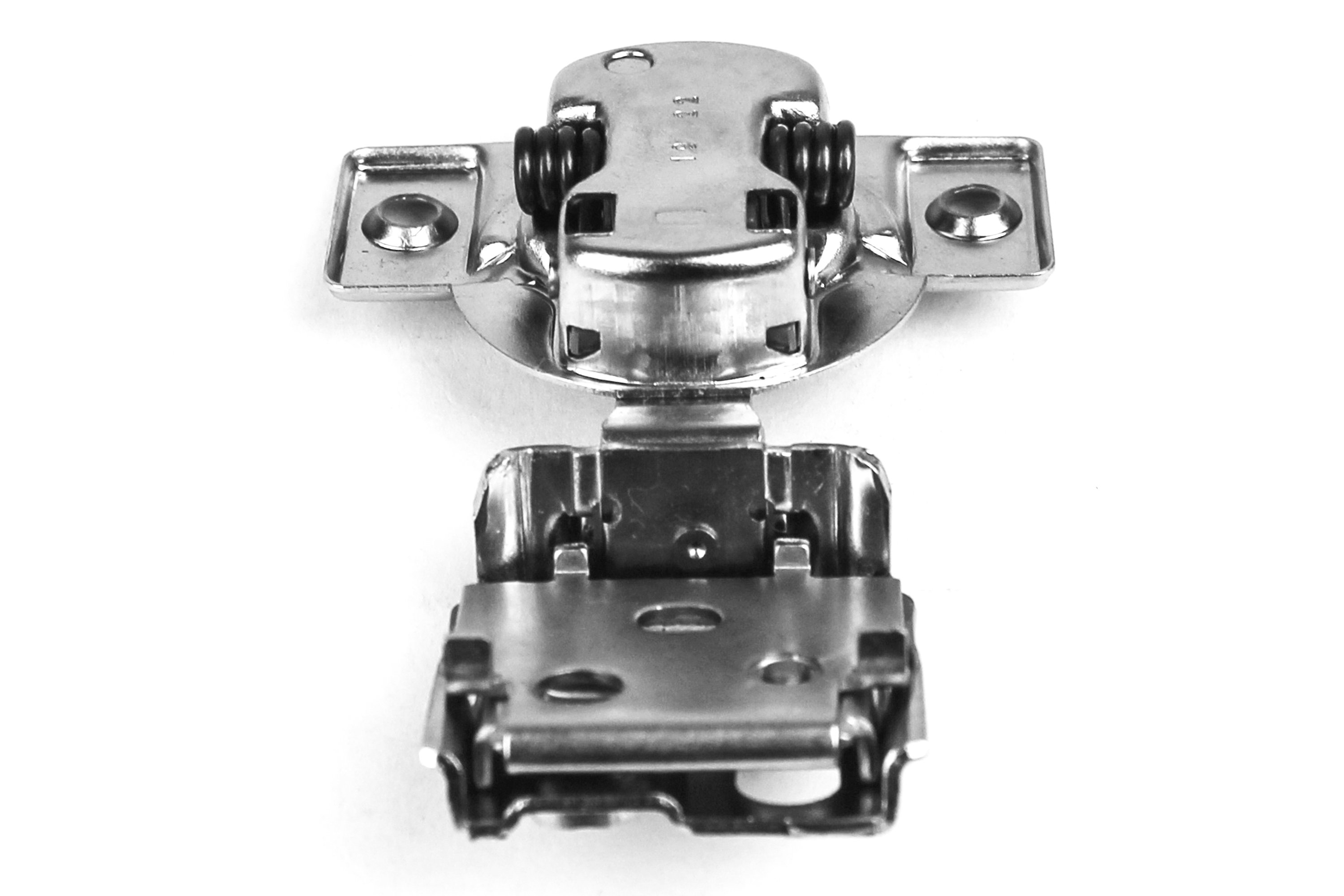 Cerniera Compatta For Porta Dell'armadio Con Telaio Frontale For Armadio, Sovrapposizione Europea Nascosta Da 1/2" For Armadio Da Cucina Regolabile In 3 Direzioni Con Cerniere Con Tasselli (Color : W - Foto 3