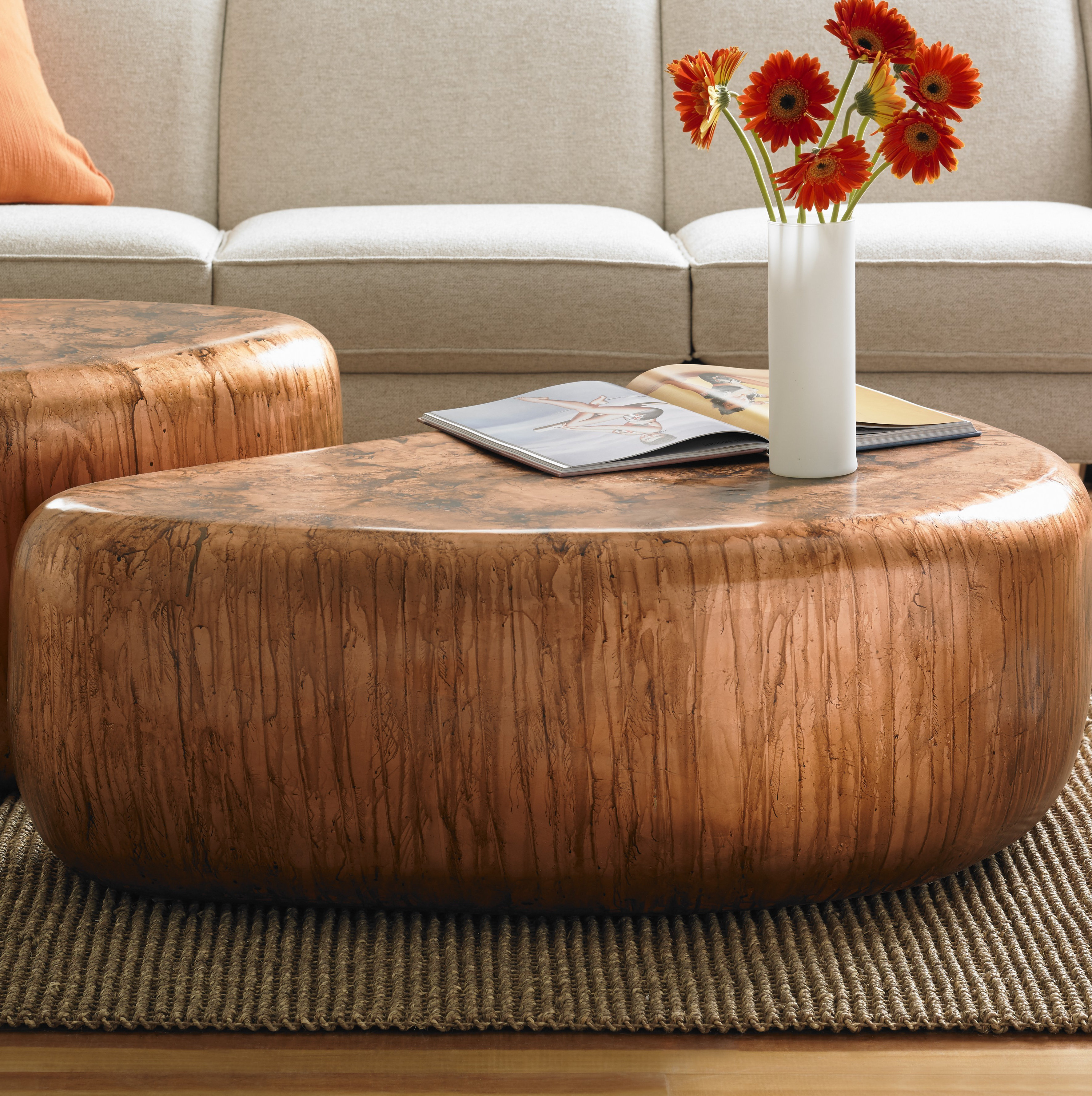 Phillips Collection Wedge Solid Coffee Table | Wayfair