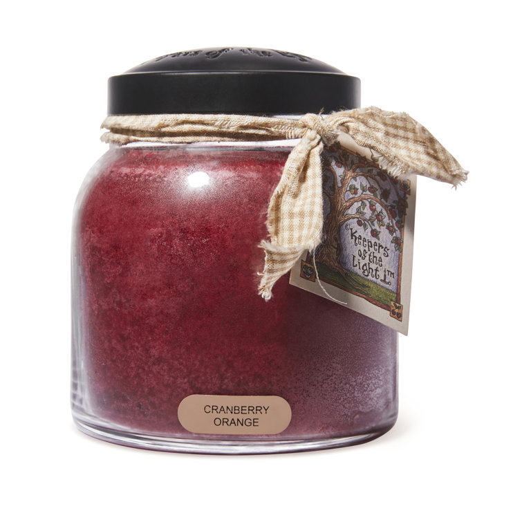 Winston Porter Cranberry Orange Scented Jar Candle | Wayfair