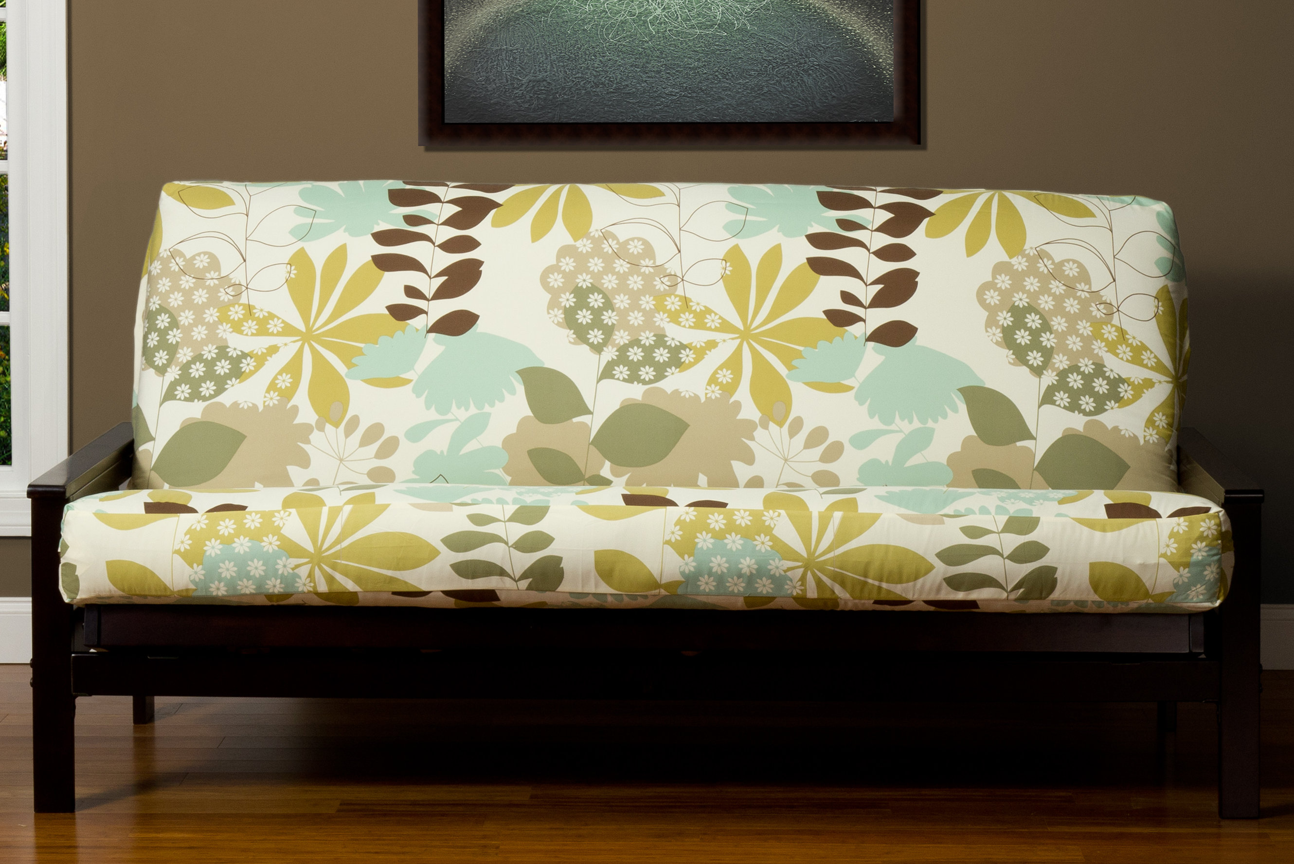 Latitude Run® Arciniega Zipper Box Cushion Futon Slipcover & Reviews