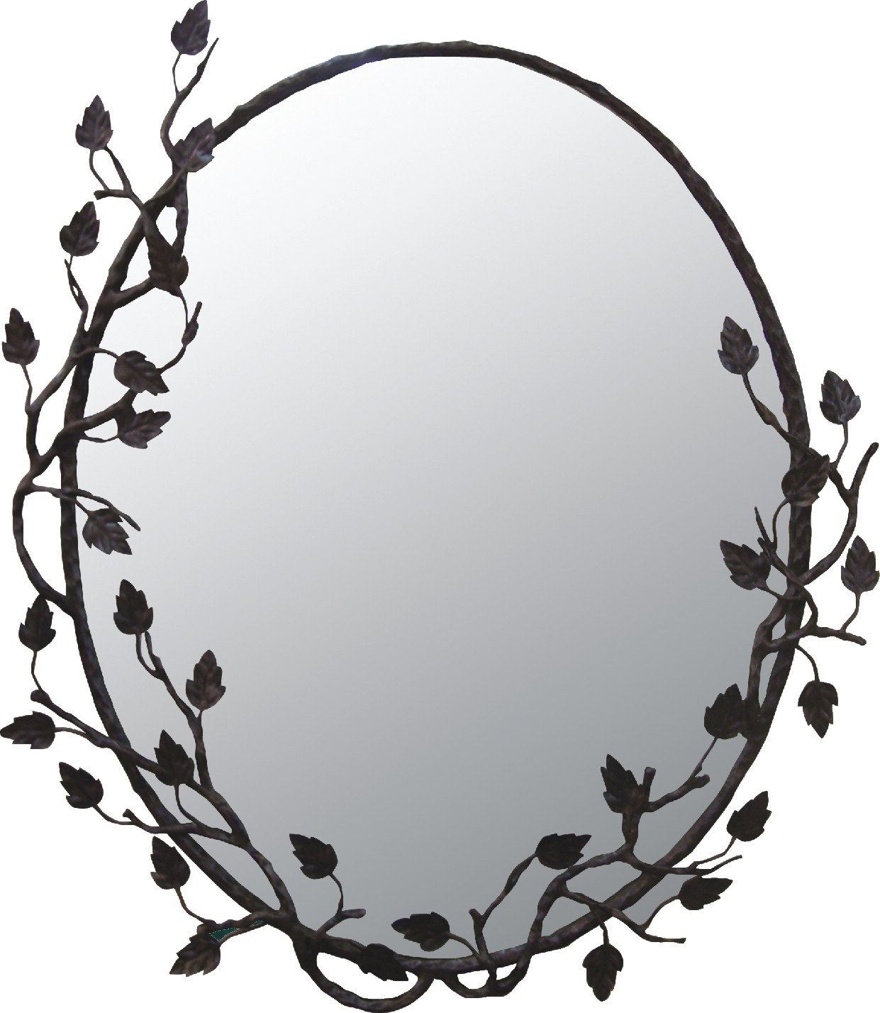 One Allium Way® Flanagan Oval Metal Wall Mirror & Reviews Wayfair