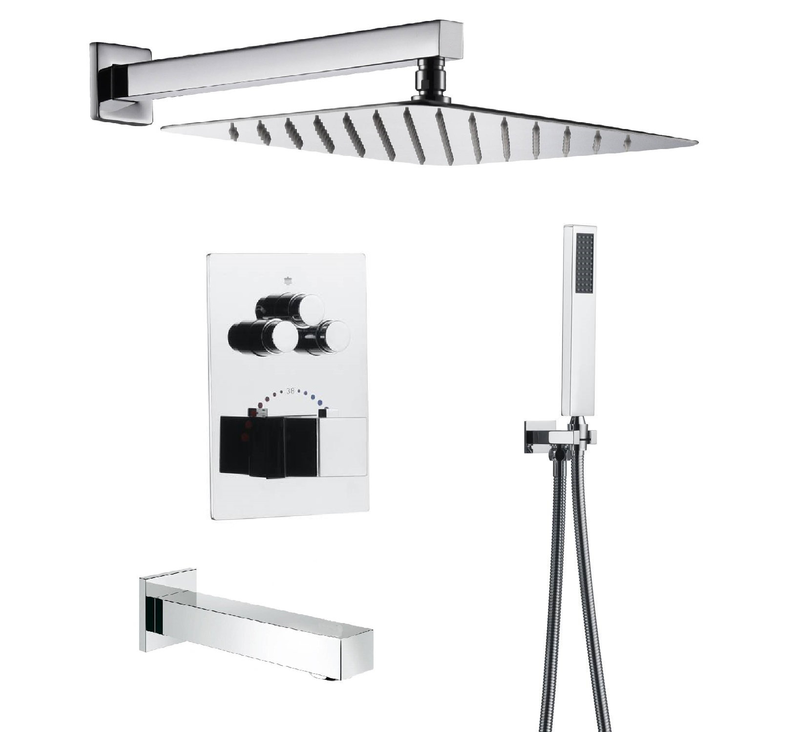 Wonderland America Tub & Shower Faucet with Roughin Valve Wayfair