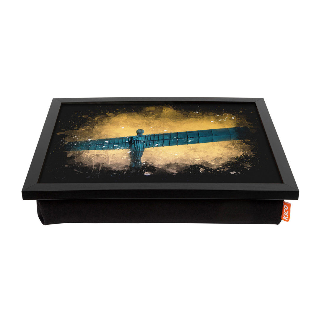 East Urban Home Laptop-Tablett Angel of the North in Newcastle Vol.2 Paint Splash