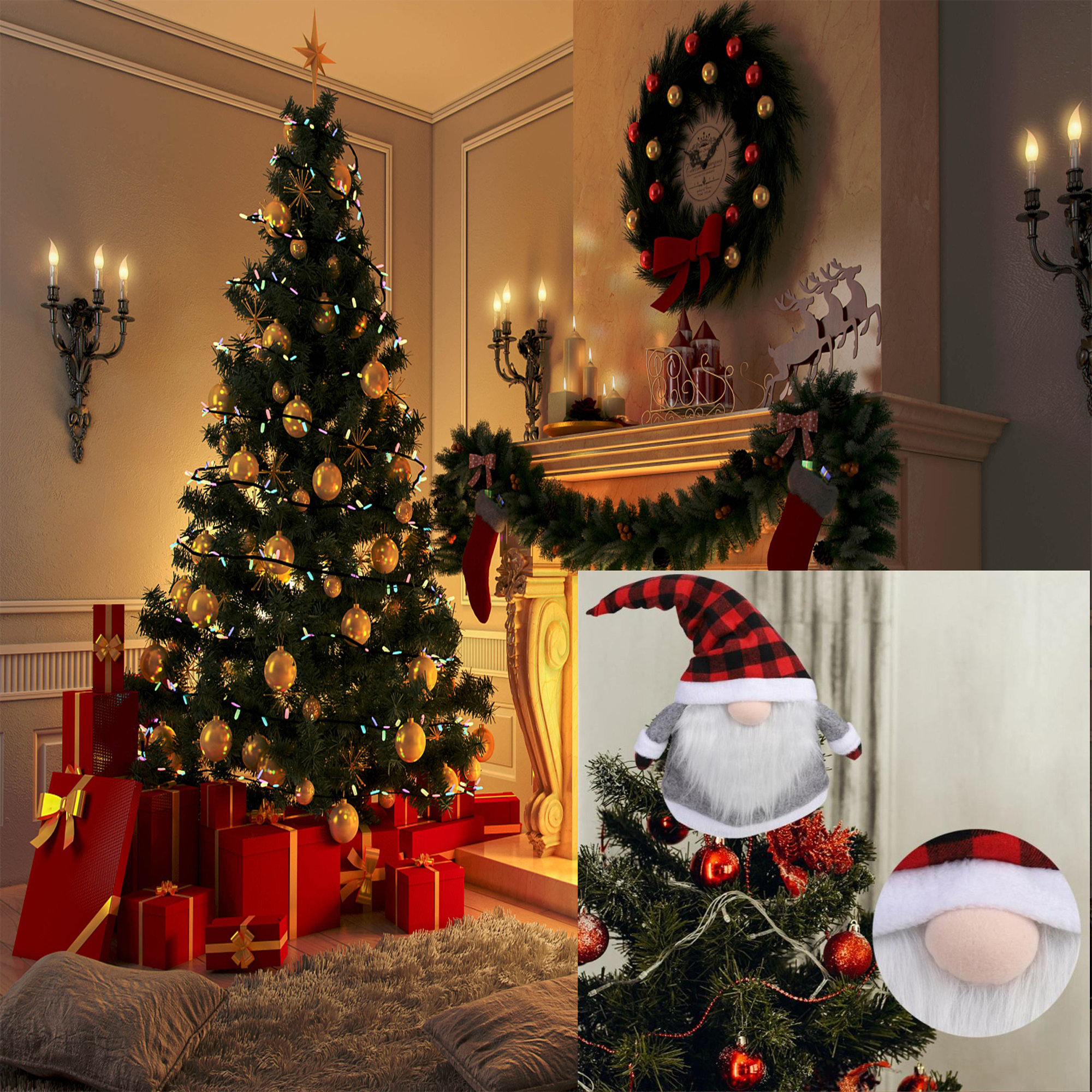 The Holiday Aisle® Christmas Tree Top Decoration Wayfair