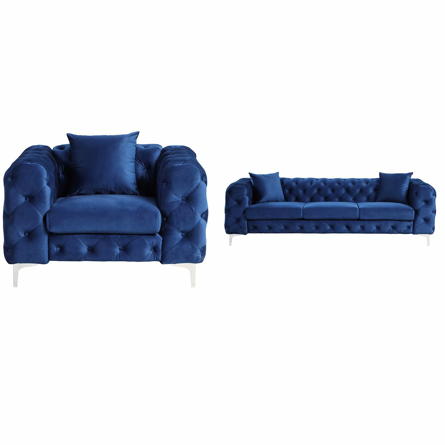 Everly Quinn Cecilie 2 - Piece Living Room Set & Reviews | Wayfair