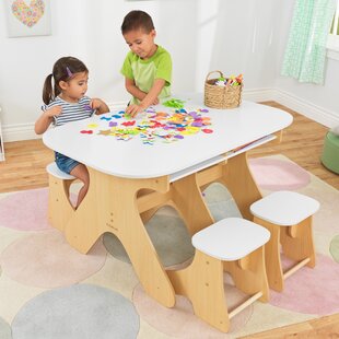 Kids Mickey Mouse Table Chairs Set Toddler Boy Girl Furniture Activity New 
