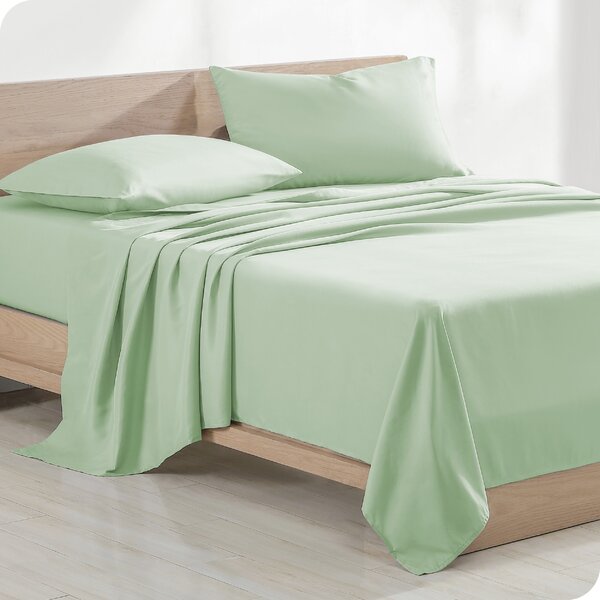 Bare Home Organic Cotton Sheet Set - Crisp Percale 400 Thread Count - Bedding  Sheets and Pillowcases & Reviews | Wayfair