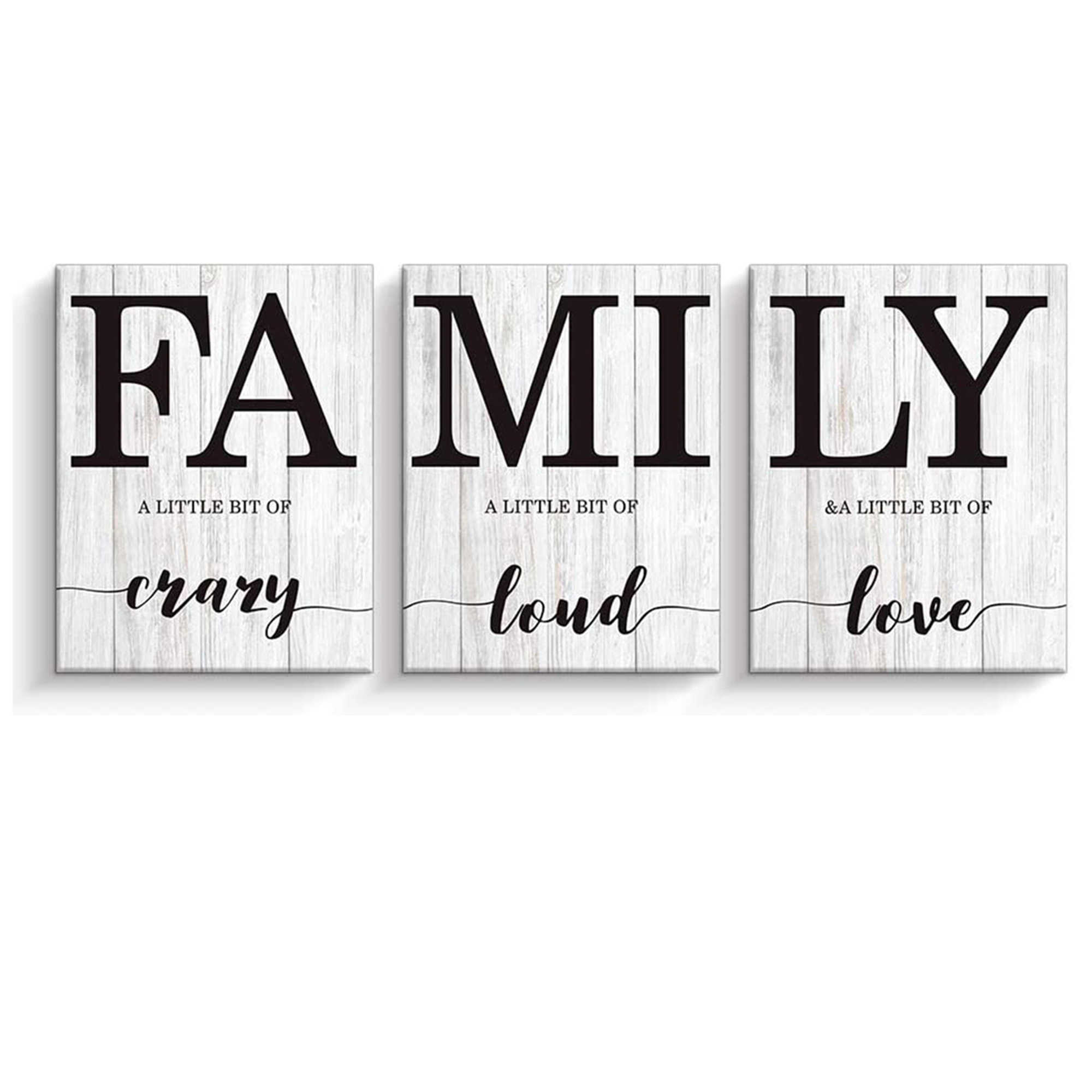 Gracie Oaks Family Words Wall Décor Wayfair