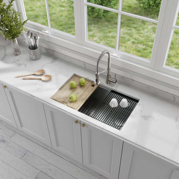 Prep Sink With Cutting Board | Wayfair