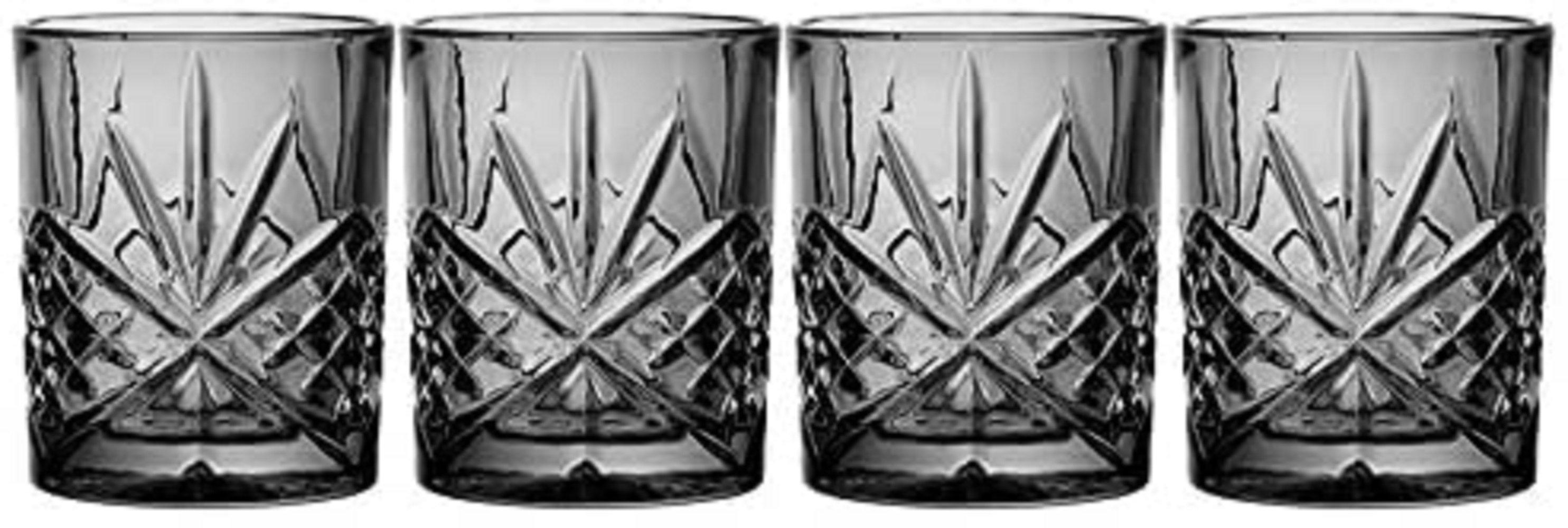 Godinger Silver Art Co Dublin Midnight Double Old Fashion 11 oz