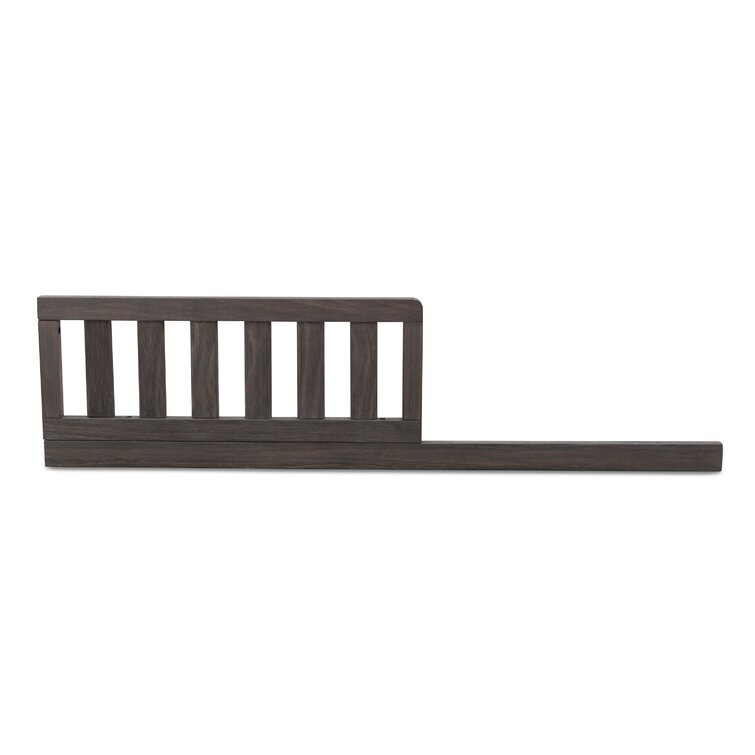 Serta Toddler Guardrail and Daybed for 3-in-1 Cribs Rail Kit Rustic Grey 
