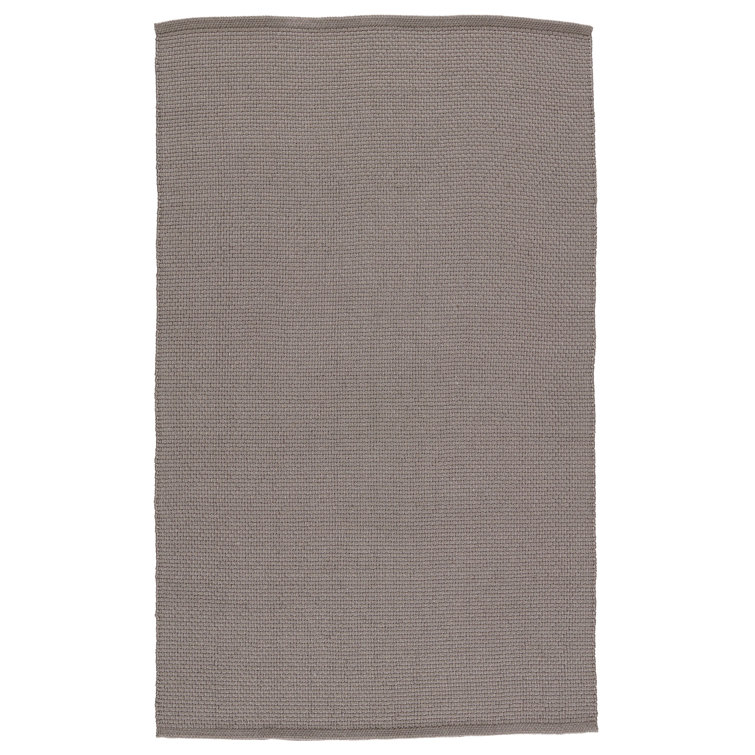 AllModern Indira Handmade Handwoven Dark Gray Indoor/Outdoor Rug | Wayfair