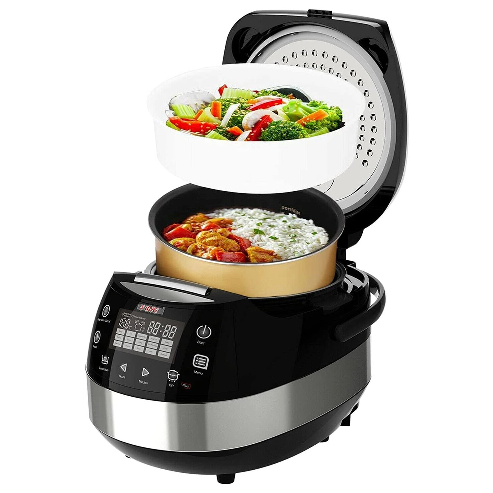 BINNBOX Digital Electric Rice Pot Multi Cooker Wayfair