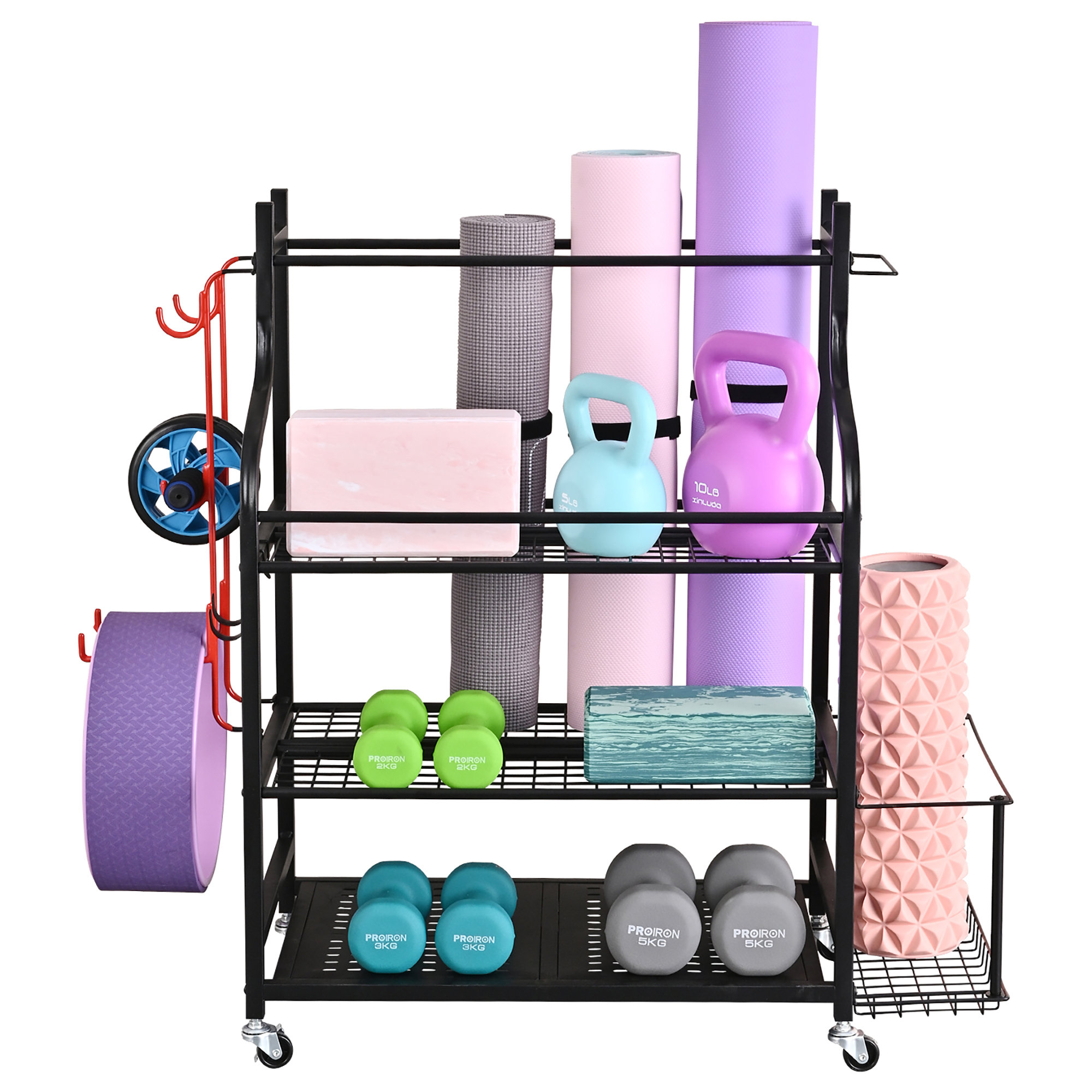 Arlmont & Co. Adrionna Freestanding Sports Rack & Reviews | Wayfair