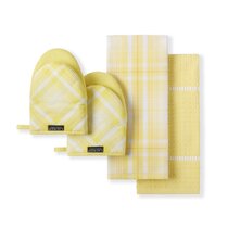Drop Sheet Yellow kitchen towel Tea Towel