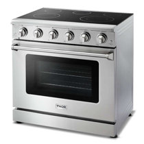 extra wide electric range