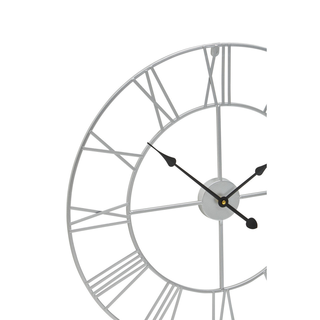 Borough Wharf Ezzie Metal Wall Clock Wayfair.co.uk