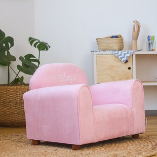 Pink Recliner Chair for Kids Armchair Children Furniture Sofa Seat Study Relax 