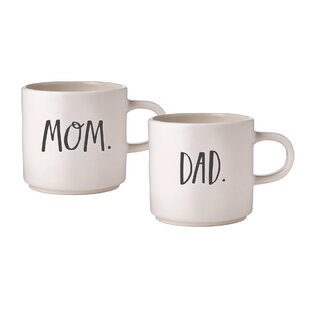 Perfect Gifts Ideas for Mom and Dad Coffee Mugs Gift Set World’s Best Mom Dad 