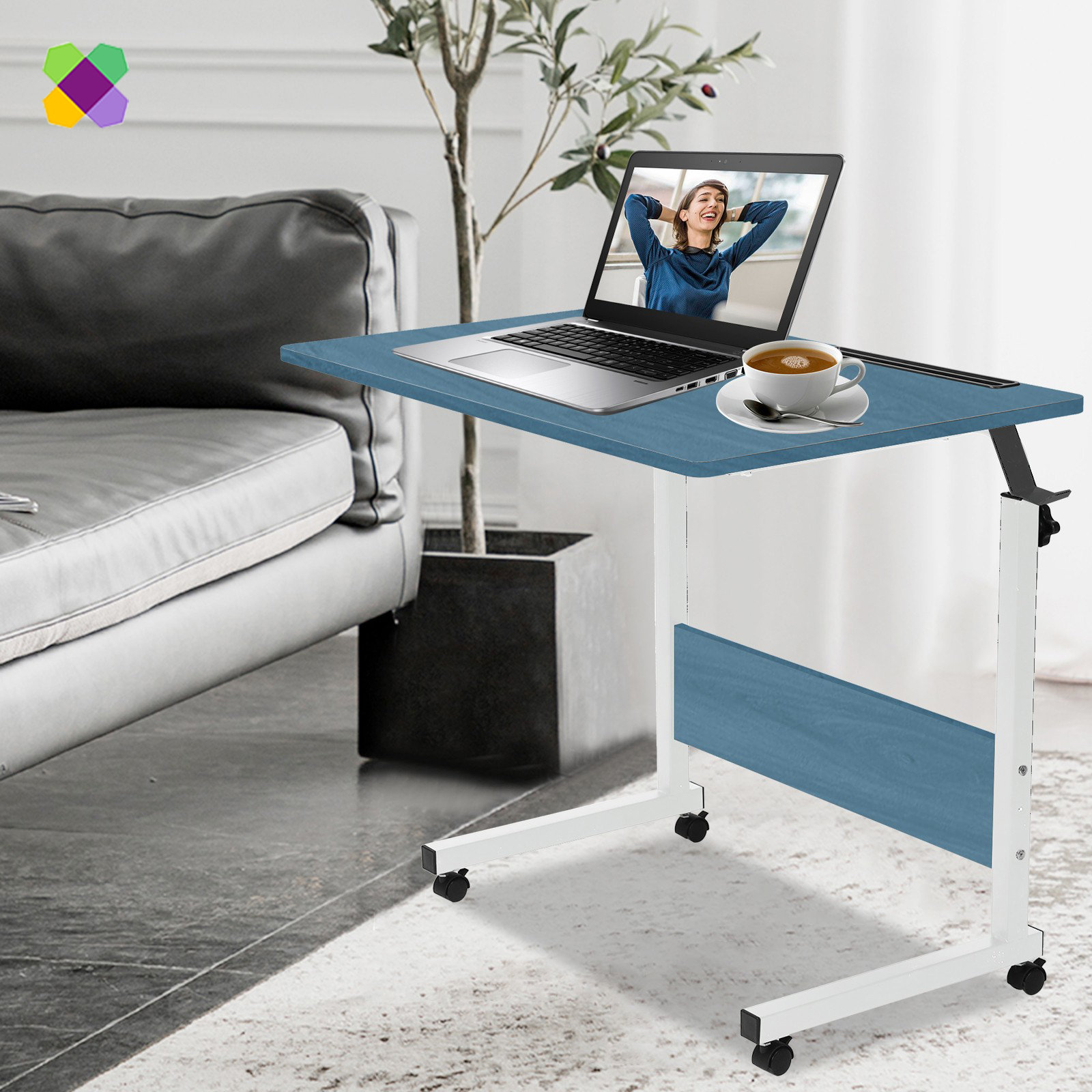 Midewhik Adjustable Tray Table Wayfair