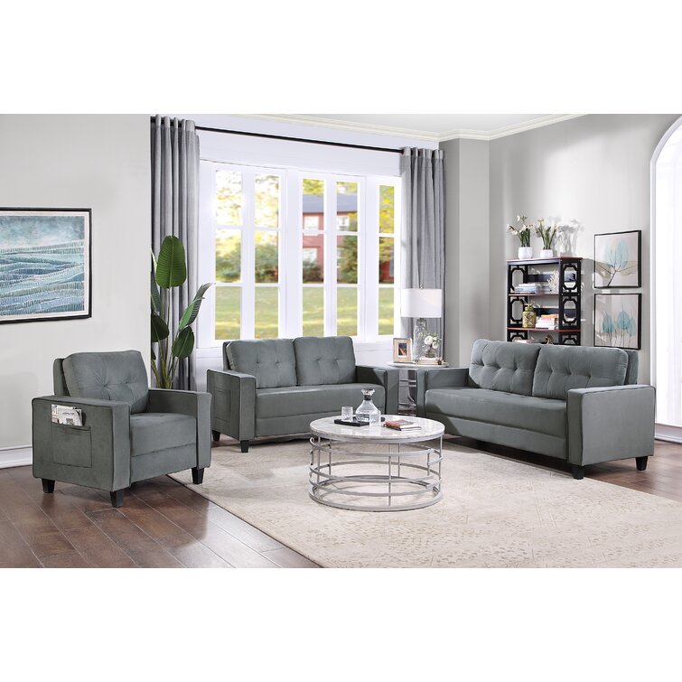 the waiter Thirty Plenary session Latitude Run® Sectional Sofa Set Morden Style Couch Furniture Upholstered  Sectional Armchair, Loveseat And Three Seat For Home Or Office (1+2+3-Seat)  | Wayfair