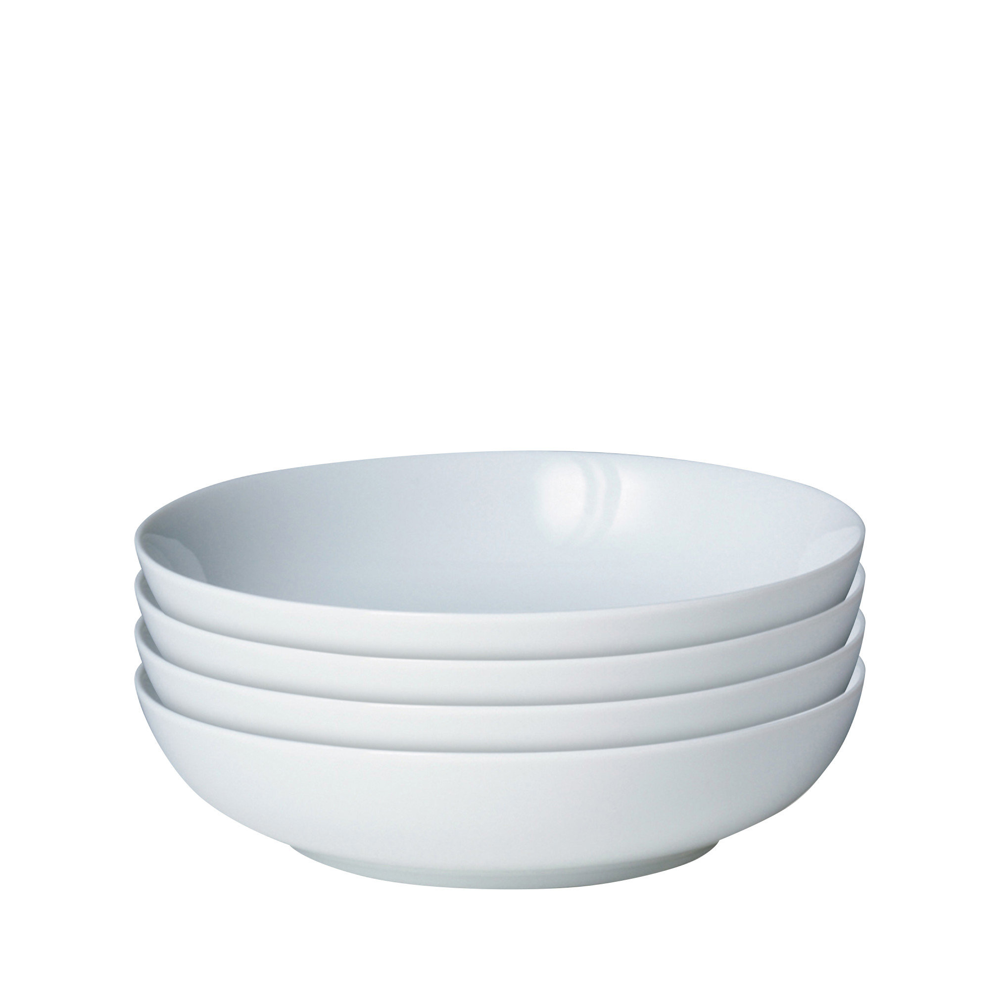 Denby White Set Of 4 Pasta Bowls Wayfair